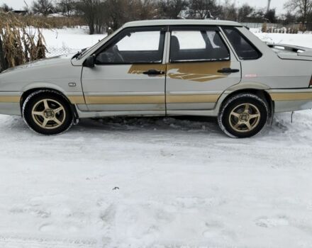 Серый ВАЗ 2115 Самара, объемом двигателя 1 л и пробегом 253 тыс. км за 1800 $, фото 1 на Automoto.ua