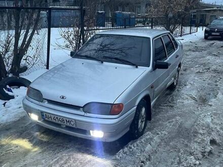 Серый ВАЗ 2115 Самара, объемом двигателя 1.5 л и пробегом 370 тыс. км за 1350 $, фото 1 на Automoto.ua