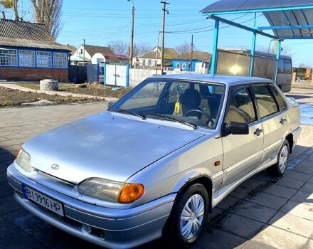 Серый ВАЗ 2115 Самара, объемом двигателя 1.5 л и пробегом 300 тыс. км за 1350 $, фото 1 на Automoto.ua