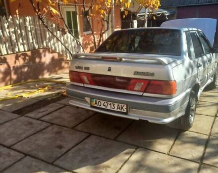 Серый ВАЗ 2115 Самара, объемом двигателя 1.5 л и пробегом 128 тыс. км за 1700 $, фото 1 на Automoto.ua