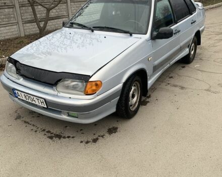 Серый ВАЗ 2115 Самара, объемом двигателя 1.5 л и пробегом 111 тыс. км за 1500 $, фото 1 на Automoto.ua