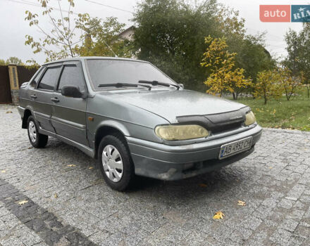 Серый ВАЗ 2115 Самара, объемом двигателя 1.5 л и пробегом 777 тыс. км за 1100 $, фото 1 на Automoto.ua