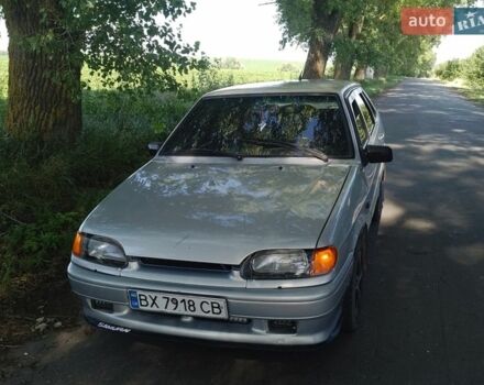 Серый ВАЗ 2115 Самара, объемом двигателя 1.5 л и пробегом 350 тыс. км за 750 $, фото 1 на Automoto.ua