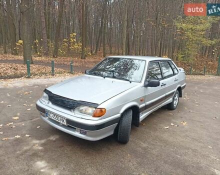 Серый ВАЗ 2115 Самара, объемом двигателя 1.5 л и пробегом 262 тыс. км за 1450 $, фото 1 на Automoto.ua