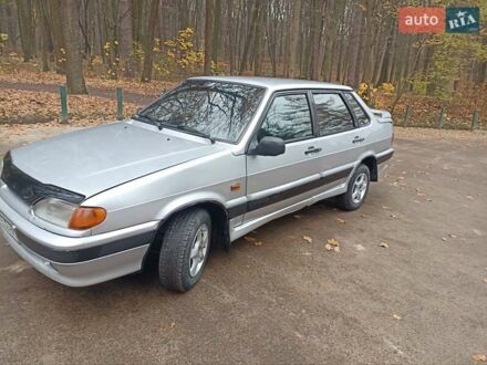 Серый ВАЗ 2115 Самара, объемом двигателя 1.5 л и пробегом 262 тыс. км за 1400 $, фото 1 на Automoto.ua