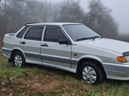 Серый ВАЗ 2115 Самара, объемом двигателя 1.5 л и пробегом 232 тыс. км за 1700 $, фото 1 на Automoto.ua