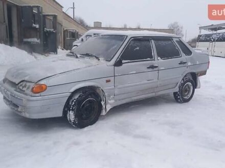 Серый ВАЗ 2115 Самара, объемом двигателя 1.5 л и пробегом 236 тыс. км за 800 $, фото 1 на Automoto.ua