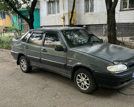 Серый ВАЗ 2115 Самара, объемом двигателя 1.5 л и пробегом 332 тыс. км за 1500 $, фото 1 на Automoto.ua