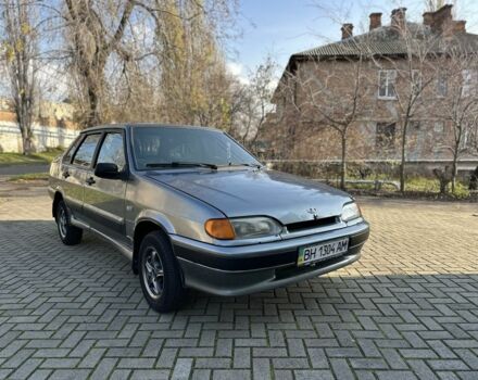 Серый ВАЗ 2115 Самара, объемом двигателя 1.5 л и пробегом 150 тыс. км за 1800 $, фото 1 на Automoto.ua