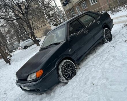 Серый ВАЗ 2115 Самара, объемом двигателя 1.5 л и пробегом 263 тыс. км за 1450 $, фото 1 на Automoto.ua