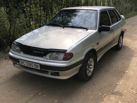 Серый ВАЗ 2115 Самара, объемом двигателя 1.5 л и пробегом 250 тыс. км за 1500 $, фото 1 на Automoto.ua