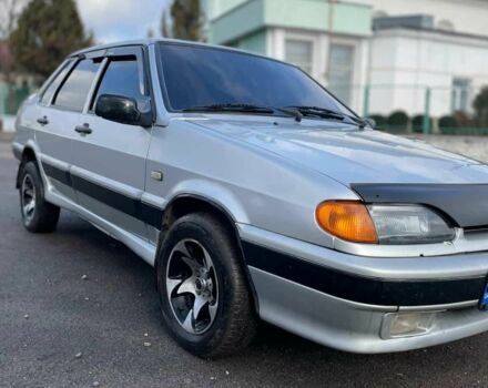 Серый ВАЗ 2115 Самара, объемом двигателя 1.5 л и пробегом 230 тыс. км за 1400 $, фото 1 на Automoto.ua