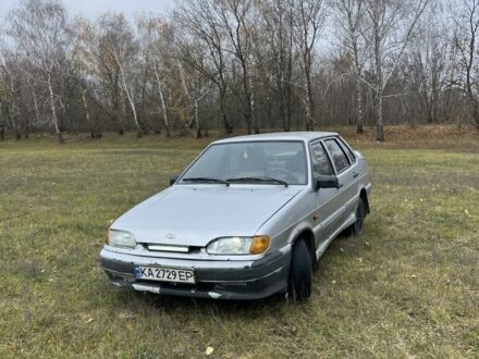 Серый ВАЗ 2115 Самара, объемом двигателя 1.5 л и пробегом 230 тыс. км за 1500 $, фото 1 на Automoto.ua