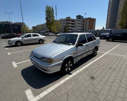 Серый ВАЗ 2115 Самара, объемом двигателя 1.5 л и пробегом 263 тыс. км за 1400 $, фото 1 на Automoto.ua