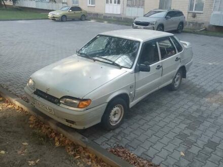 Серый ВАЗ 2115 Самара, объемом двигателя 1.5 л и пробегом 222 тыс. км за 1200 $, фото 1 на Automoto.ua