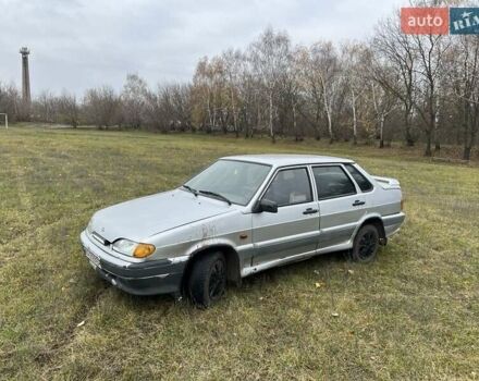 Серый ВАЗ 2115 Самара, объемом двигателя 1.5 л и пробегом 230 тыс. км за 1500 $, фото 1 на Automoto.ua