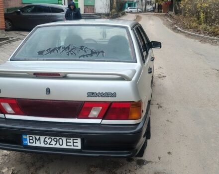 Серый ВАЗ 2115 Самара, объемом двигателя 1.5 л и пробегом 234 тыс. км за 1073 $, фото 1 на Automoto.ua