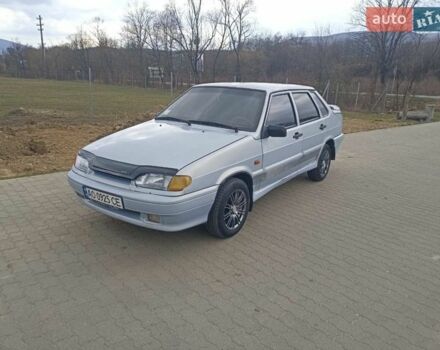 Серый ВАЗ 2115 Самара, объемом двигателя 1.5 л и пробегом 250 тыс. км за 999 $, фото 1 на Automoto.ua