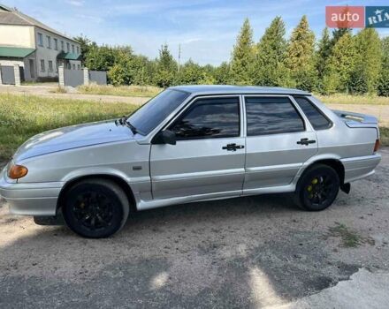 Серый ВАЗ 2115 Самара, объемом двигателя 1.5 л и пробегом 223 тыс. км за 1650 $, фото 1 на Automoto.ua