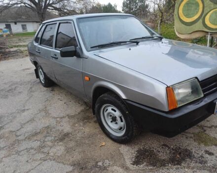 Серый ВАЗ 2115 Самара, объемом двигателя 1.5 л и пробегом 270 тыс. км за 1600 $, фото 1 на Automoto.ua