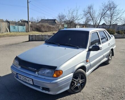 Серый ВАЗ 2115 Самара, объемом двигателя 1.5 л и пробегом 240 тыс. км за 1850 $, фото 1 на Automoto.ua