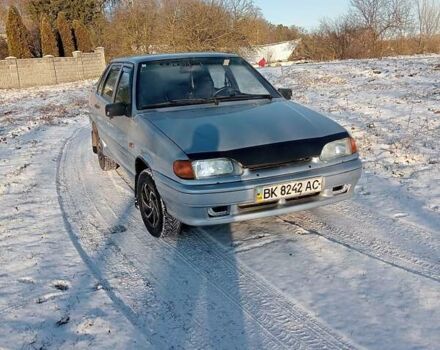 Серый ВАЗ 2115 Самара, объемом двигателя 1.5 л и пробегом 234 тыс. км за 1150 $, фото 1 на Automoto.ua
