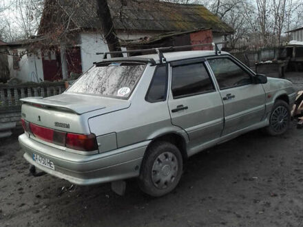 Серый ВАЗ 2115 Самара, объемом двигателя 1.5 л и пробегом 180 тыс. км за 1800 $, фото 1 на Automoto.ua