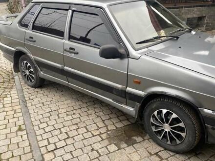 Серый ВАЗ 2115 Самара, объемом двигателя 1.5 л и пробегом 220 тыс. км за 1400 $, фото 1 на Automoto.ua