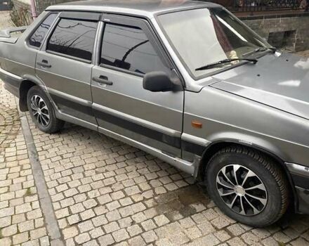 Серый ВАЗ 2115 Самара, объемом двигателя 1.5 л и пробегом 220 тыс. км за 1400 $, фото 1 на Automoto.ua