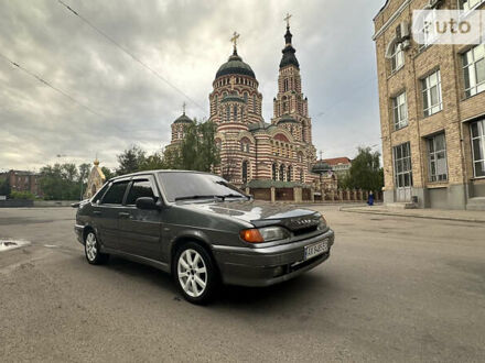 Серый ВАЗ 2115 Самара, объемом двигателя 1.5 л и пробегом 190 тыс. км за 1350 $, фото 1 на Automoto.ua