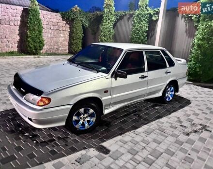 Серый ВАЗ 2115 Самара, объемом двигателя 1.6 л и пробегом 142 тыс. км за 2100 $, фото 1 на Automoto.ua