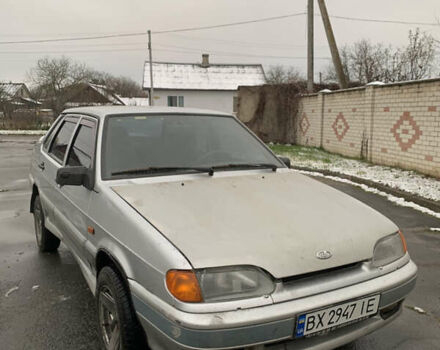 Серый ВАЗ 2115 Самара, объемом двигателя 1.5 л и пробегом 210 тыс. км за 1500 $, фото 1 на Automoto.ua