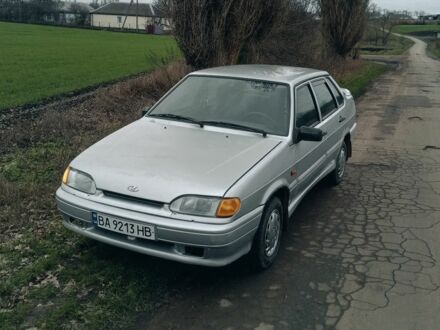 Серый ВАЗ 2115 Самара, объемом двигателя 1.5 л и пробегом 210 тыс. км за 1700 $, фото 1 на Automoto.ua