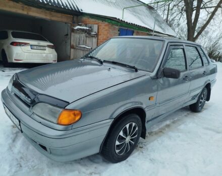 Серый ВАЗ 2115 Самара, объемом двигателя 1.6 л и пробегом 138 тыс. км за 2150 $, фото 1 на Automoto.ua