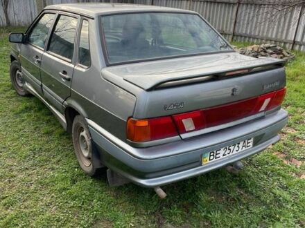 Серый ВАЗ 2115 Самара, объемом двигателя 1.6 л и пробегом 200 тыс. км за 1100 $, фото 1 на Automoto.ua