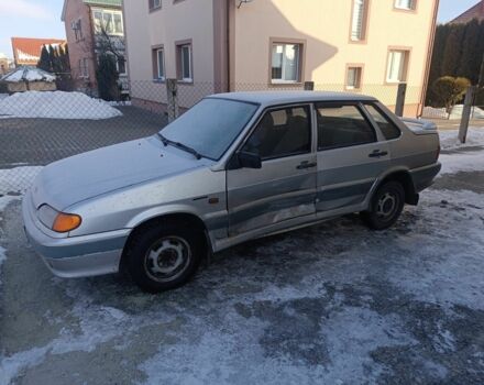 Серый ВАЗ 2115 Самара, объемом двигателя 1.5 л и пробегом 170 тыс. км за 1200 $, фото 1 на Automoto.ua