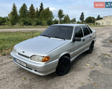 Серый ВАЗ 2115 Самара, объемом двигателя 1.5 л и пробегом 270 тыс. км за 1799 $, фото 1 на Automoto.ua