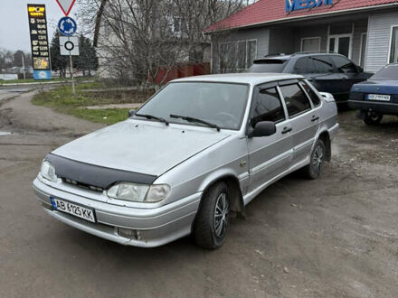 Серый ВАЗ 2115 Самара, объемом двигателя 1.6 л и пробегом 200 тыс. км за 1250 $, фото 1 на Automoto.ua