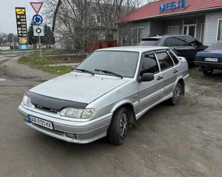 Серый ВАЗ 2115 Самара, объемом двигателя 1.6 л и пробегом 200 тыс. км за 1250 $, фото 1 на Automoto.ua