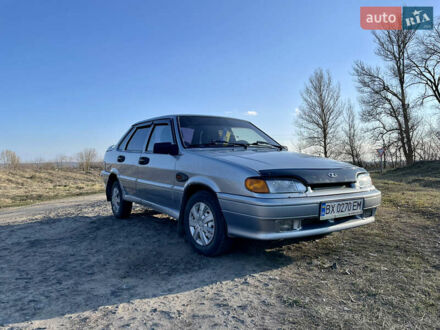 Серый ВАЗ 2115 Самара, объемом двигателя 1.6 л и пробегом 98 тыс. км за 3000 $, фото 1 на Automoto.ua