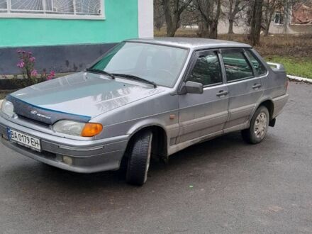 Серый ВАЗ 2115 Самара, объемом двигателя 1.6 л и пробегом 137 тыс. км за 1850 $, фото 1 на Automoto.ua