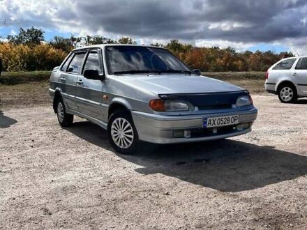 Серый ВАЗ 2115 Самара, объемом двигателя 1.6 л и пробегом 256 тыс. км за 1600 $, фото 1 на Automoto.ua