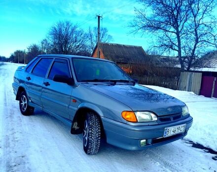 Серый ВАЗ 2115 Самара, объемом двигателя 1.6 л и пробегом 19700 тыс. км за 2150 $, фото 1 на Automoto.ua