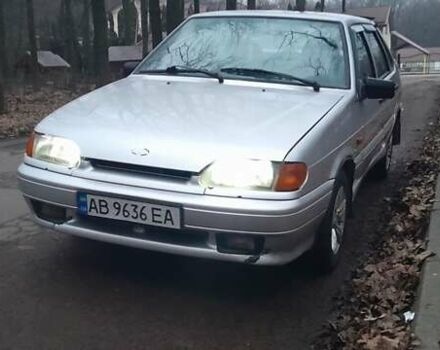 Серый ВАЗ 2115 Самара, объемом двигателя 1.6 л и пробегом 296 тыс. км за 1100 $, фото 1 на Automoto.ua