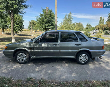 Серый ВАЗ 2115 Самара, объемом двигателя 1.6 л и пробегом 196 тыс. км за 2100 $, фото 1 на Automoto.ua