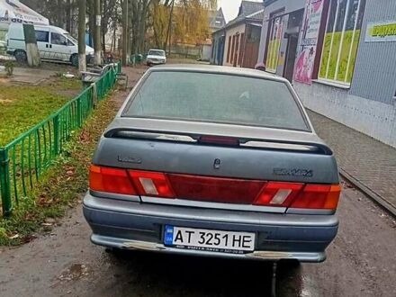 Серый ВАЗ 2115 Самара, объемом двигателя 1.6 л и пробегом 350 тыс. км за 1530 $, фото 1 на Automoto.ua