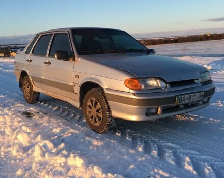 Серый ВАЗ 2115 Самара, объемом двигателя 1.6 л и пробегом 300 тыс. км за 1200 $, фото 1 на Automoto.ua