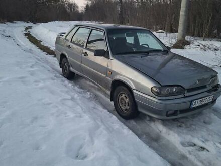 Сірий ВАЗ 2115 Самара, об'ємом двигуна 1.6 л та пробігом 184 тис. км за 1300 $, фото 1 на Automoto.ua