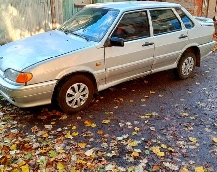 Серый ВАЗ 2115 Самара, объемом двигателя 1.6 л и пробегом 150 тыс. км за 1700 $, фото 1 на Automoto.ua