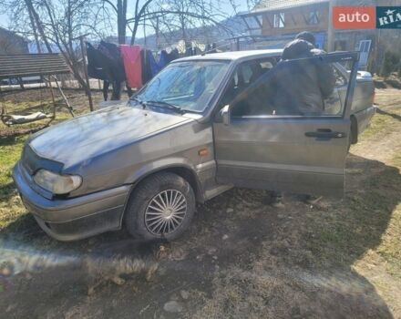 Серый ВАЗ 2115 Самара, объемом двигателя 1.6 л и пробегом 275 тыс. км за 1350 $, фото 1 на Automoto.ua